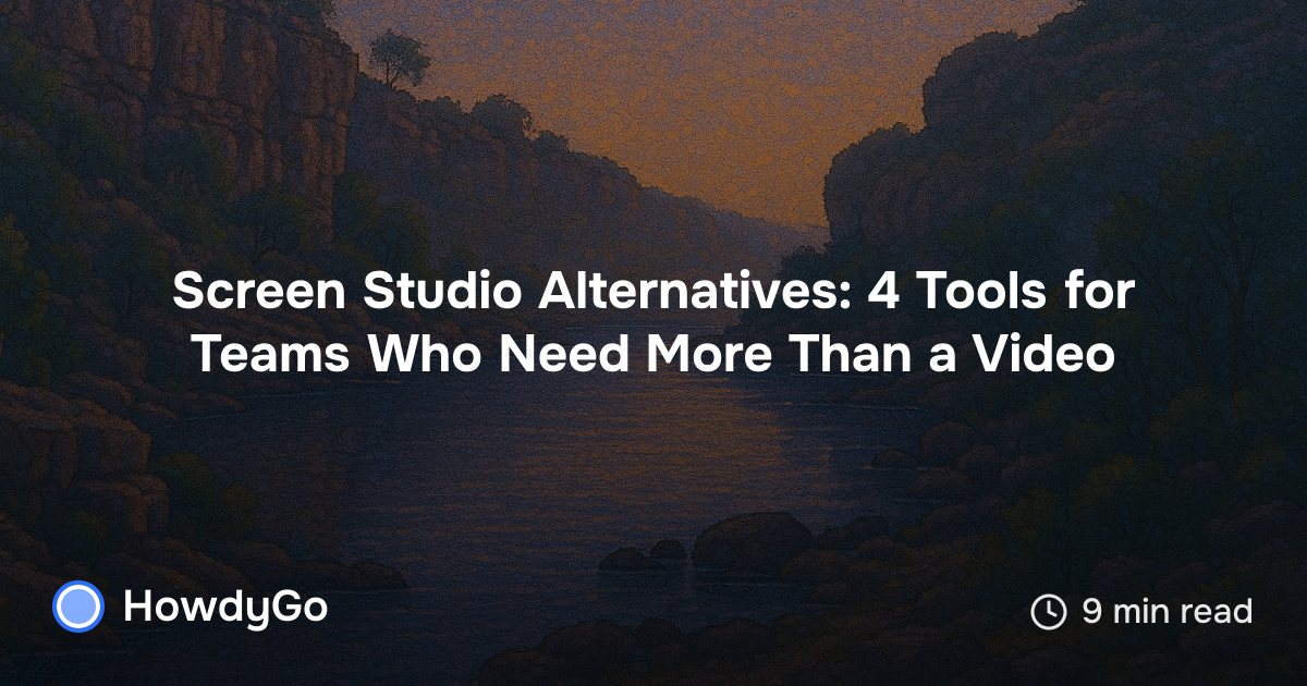 Screenstyler Alternative Screen Studio Alternatives: 4 Tools for Teams Who Need More